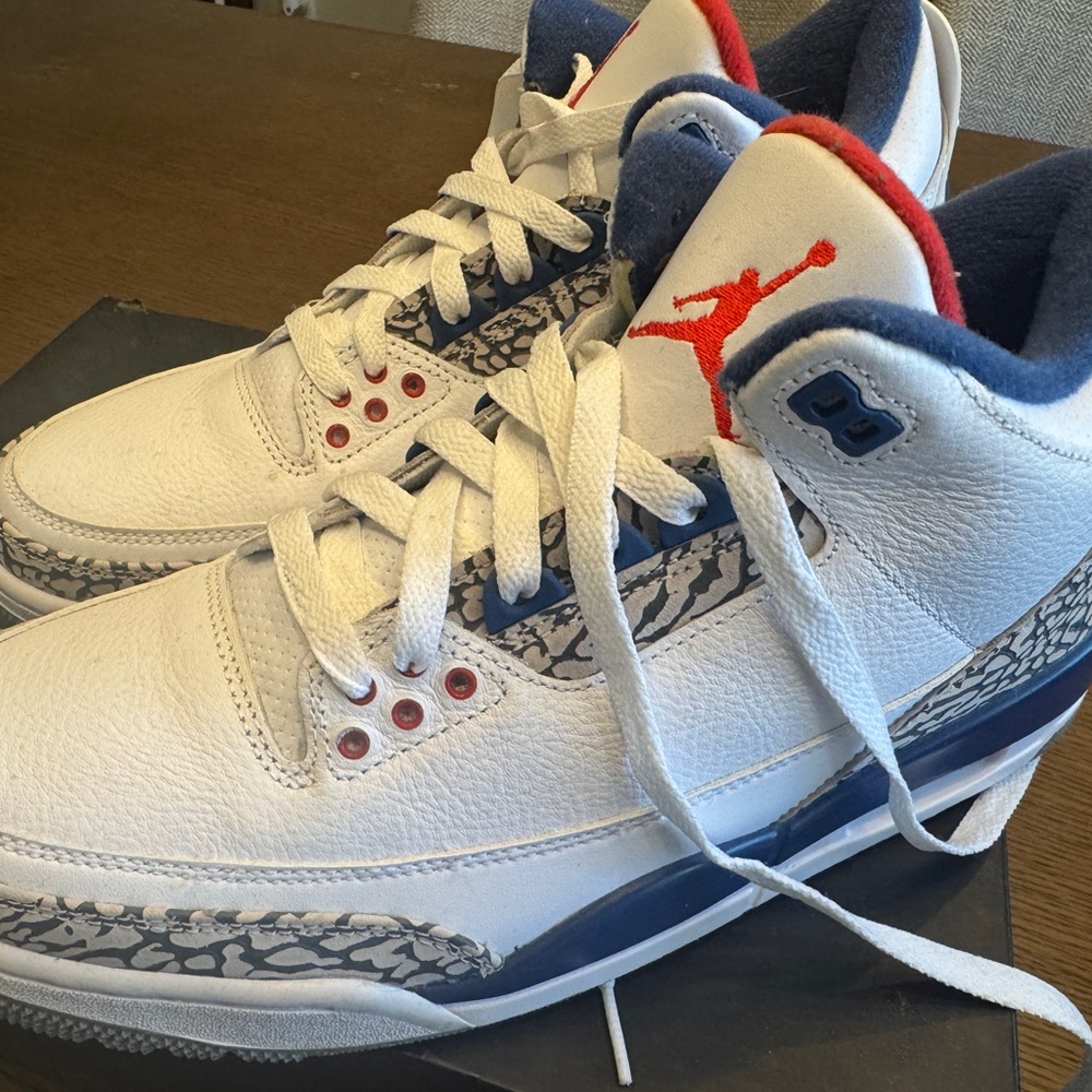 Men’s True Blue Jordan 3s